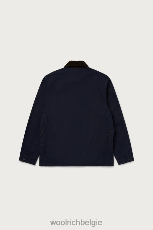 3-in-1 jack van puur katoen one of the day Woolrich Heren 8TTN0619 marine kleding