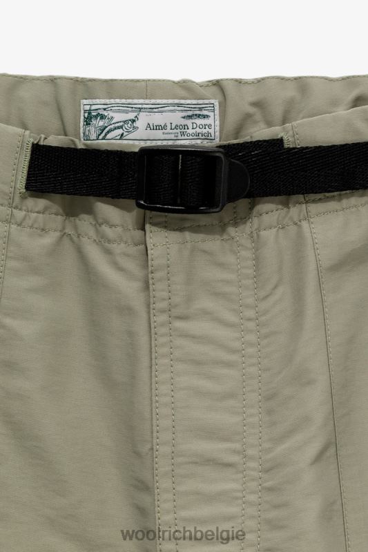 Afritsbare broek van Aime Leon Dore Woolrich Heren 8TTN0799 zeegras kleding