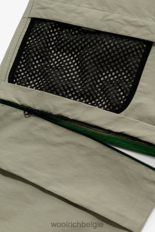 Afritsbare broek van Aime Leon Dore Woolrich Heren 8TTN0799 zeegras kleding