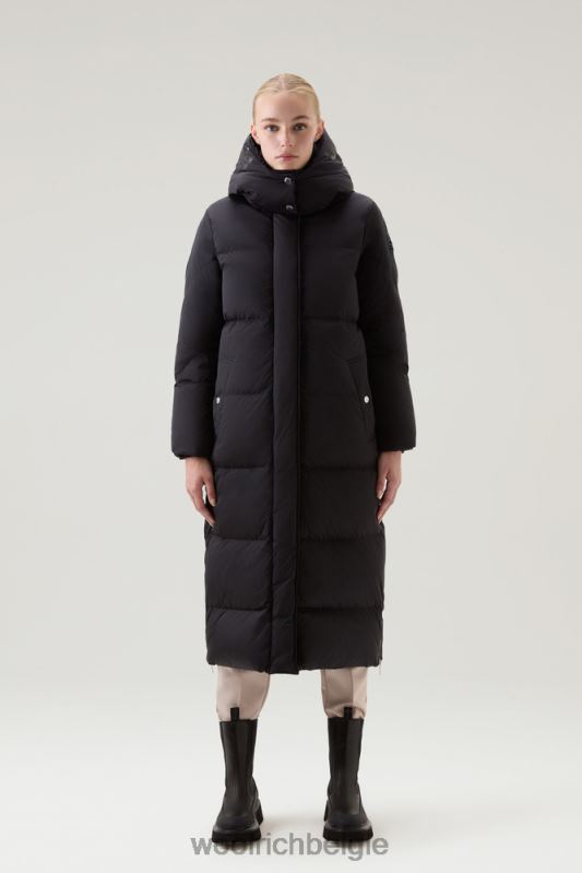 Aurora lange parka Woolrich vrouwen 8TTN0204 zwart kleding