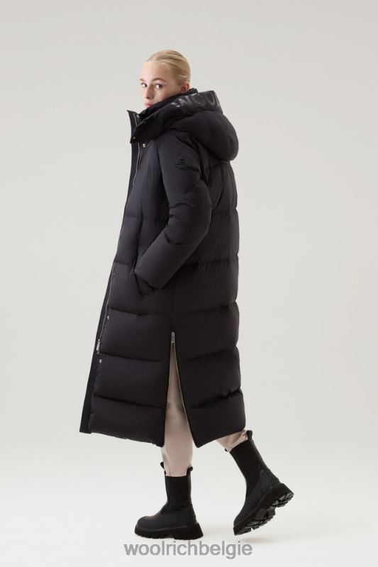 Aurora lange parka Woolrich vrouwen 8TTN0204 zwart kleding