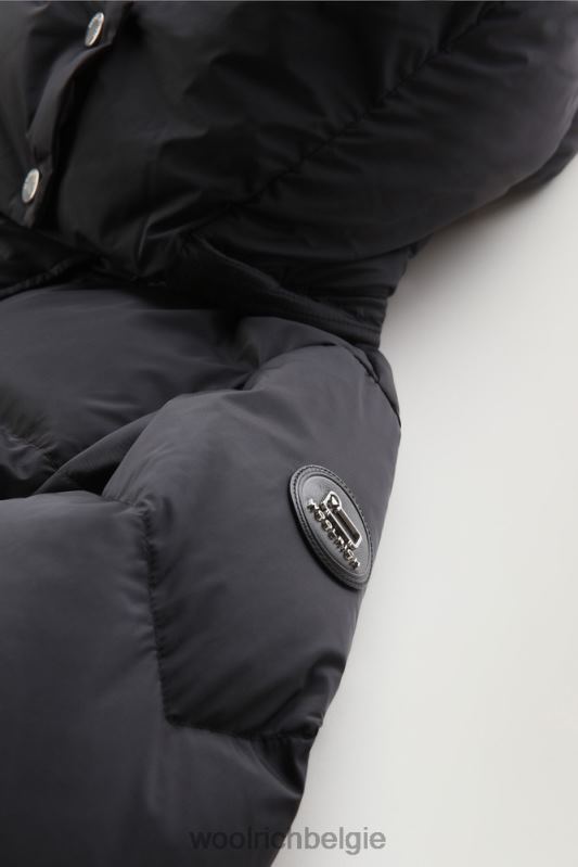 Aurora lange parka Woolrich vrouwen 8TTN0204 zwart kleding