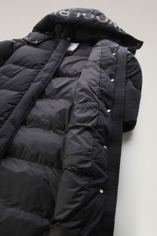 Aurora lange parka Woolrich vrouwen 8TTN0204 zwart kleding