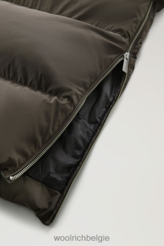 Aurora lange parka Woolrich vrouwen 8TTN0208 donkergroen kleding