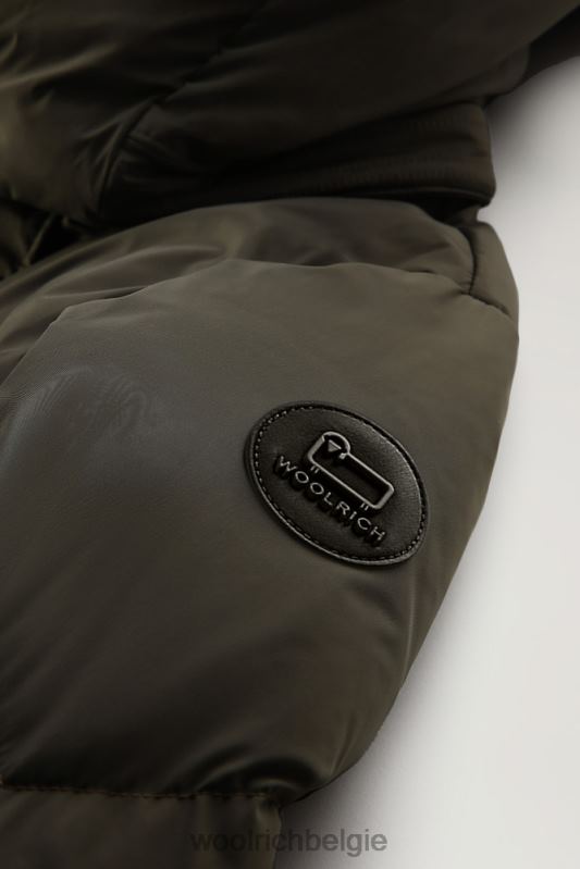 Aurora lange parka Woolrich vrouwen 8TTN0208 donkergroen kleding