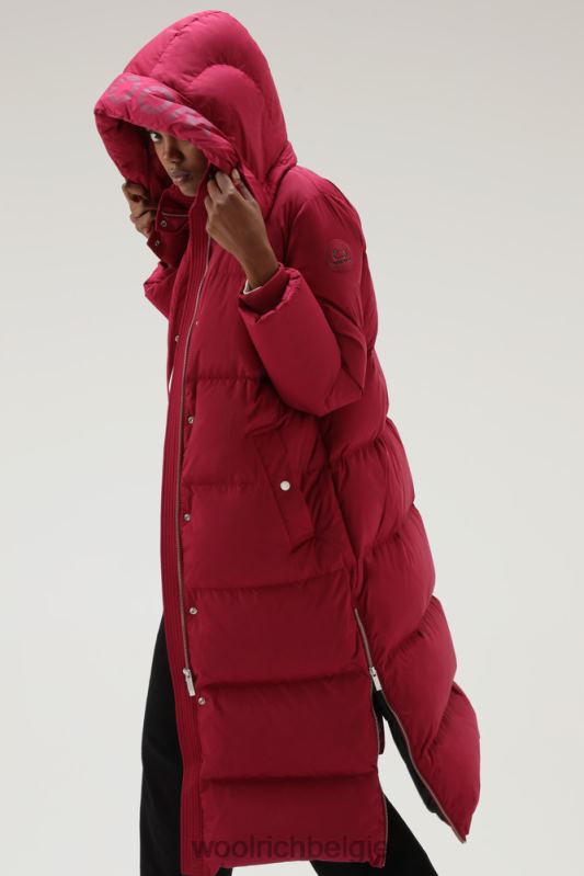 Aurora lange parka Woolrich vrouwen 8TTN0308 heldere biet kleding
