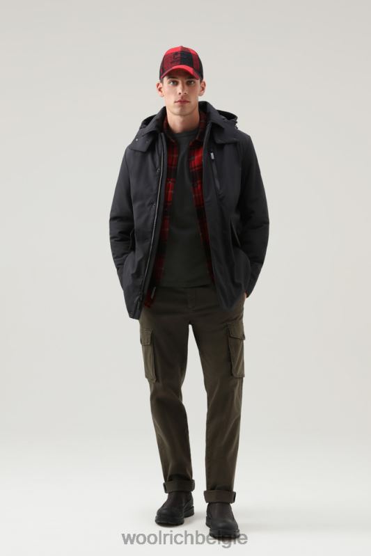 Barrow mac softshell jas Woolrich Heren 8TTN0822 zwart kleding