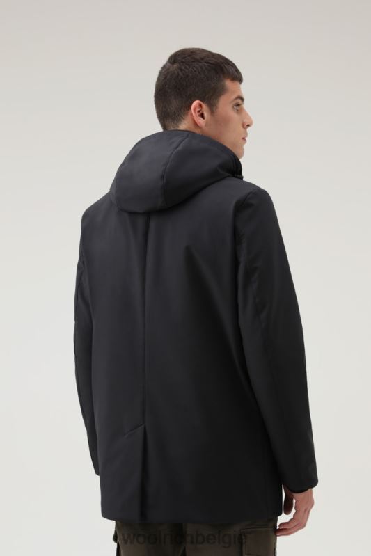 Barrow mac softshell jas Woolrich Heren 8TTN0822 zwart kleding