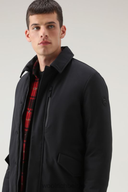 Barrow mac softshell jas Woolrich Heren 8TTN0822 zwart kleding