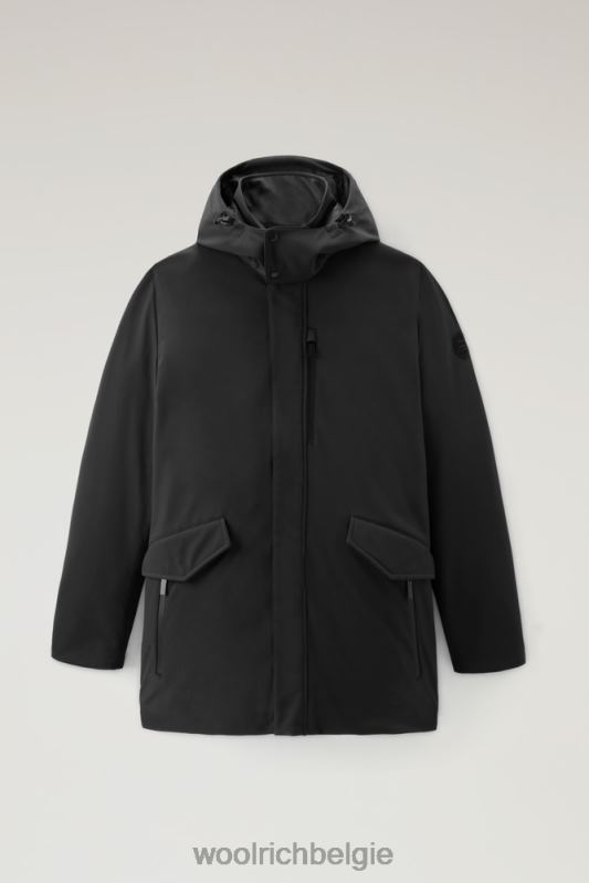 Barrow mac softshell jas Woolrich Heren 8TTN0822 zwart kleding