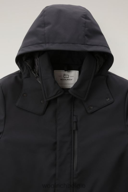 Barrow mac softshell jas Woolrich Heren 8TTN0822 zwart kleding