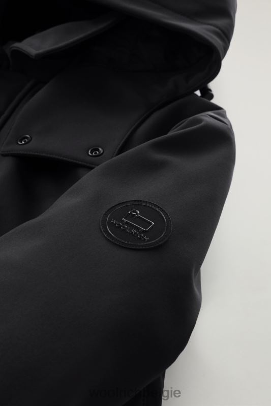 Barrow mac softshell jas Woolrich Heren 8TTN0822 zwart kleding