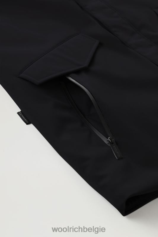 Barrow mac softshell jas Woolrich Heren 8TTN0822 zwart kleding