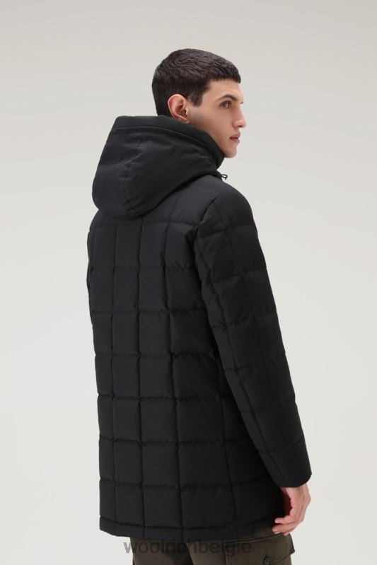 Blizzard gewatteerde parka van ramar-stof Woolrich Heren 8TTN0641 zwart kleding