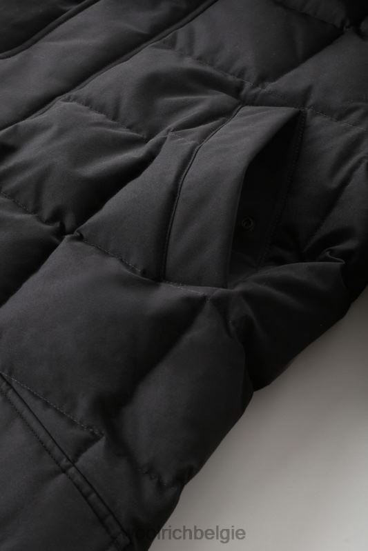 Blizzard gewatteerde parka van ramar-stof Woolrich Heren 8TTN0641 zwart kleding