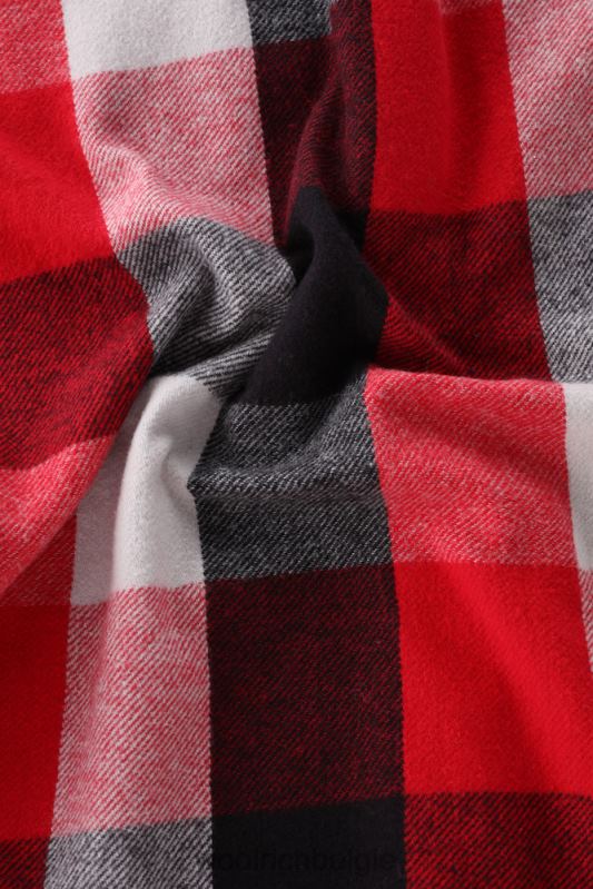 Boyfriend flanellen overhemd met buffelruit Woolrich vrouwen 8TTN0220 meerdere buffels kleding