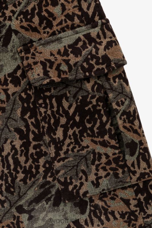 Camobroek van wolmix Aime Leon Dore Woolrich Heren 8TTN0748 bruine camouflage kleding
