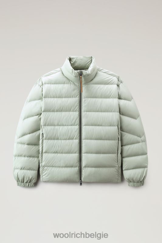 Ellis donsjack van microvezel Woolrich vrouwen 8TTN0310 woestijn salie kleding