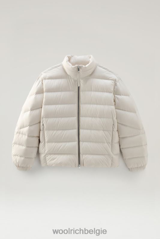 Ellis donsjack van microvezel Woolrich vrouwen 8TTN0312 melkachtige crème kleding