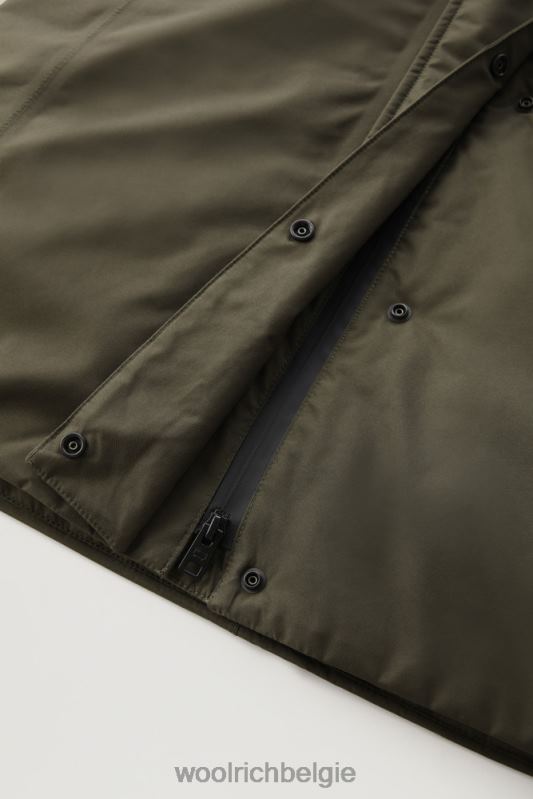 Gore-tex waterdichte Marshall-parka Woolrich vrouwen 8TTN0340 donkergroen kleding