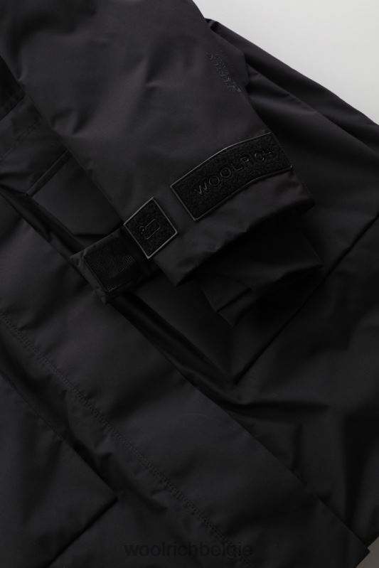 Harveys waterdichte parka in pertex revolve Woolrich vrouwen 8TTN0212 zwart kleding