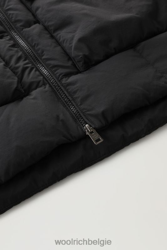 Heritage-terreinbommenwerper van taslan-nylon Woolrich Heren 8TTN0659 zwart kleding