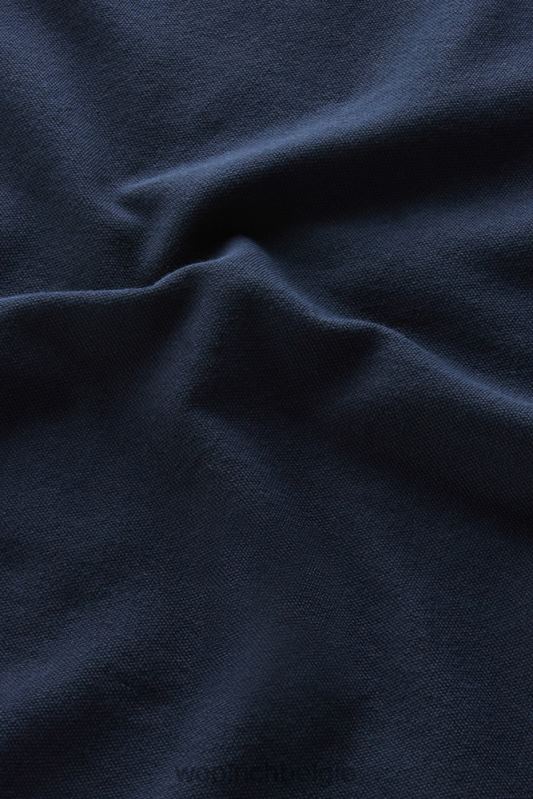 Monterey poloshirt van piquét stretchkatoen Woolrich Heren 8TTN0556 Melton blauw kleding