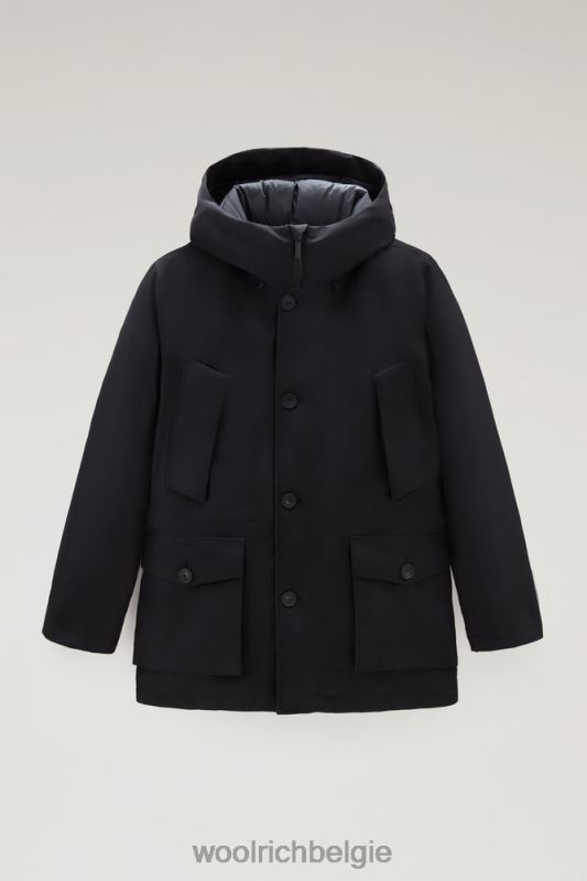 Mountain Gore-Tex waterdichte parka met capuchon Woolrich Heren 8TTN0819 uit zwart kleding