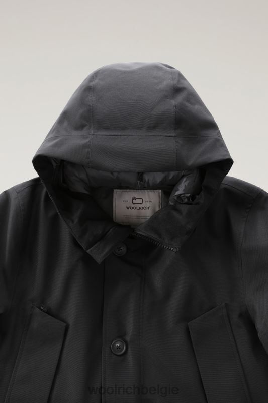 Mountain Gore-Tex waterdichte parka met capuchon Woolrich Heren 8TTN0819 uit zwart kleding