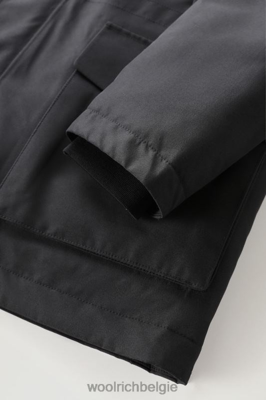 Mountain Gore-Tex waterdichte parka met capuchon Woolrich Heren 8TTN0819 uit zwart kleding