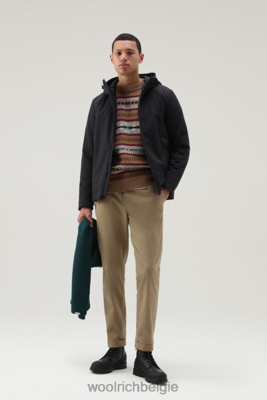 Pacific softshell-jack Woolrich Heren 8TTN0829 zwart kleding