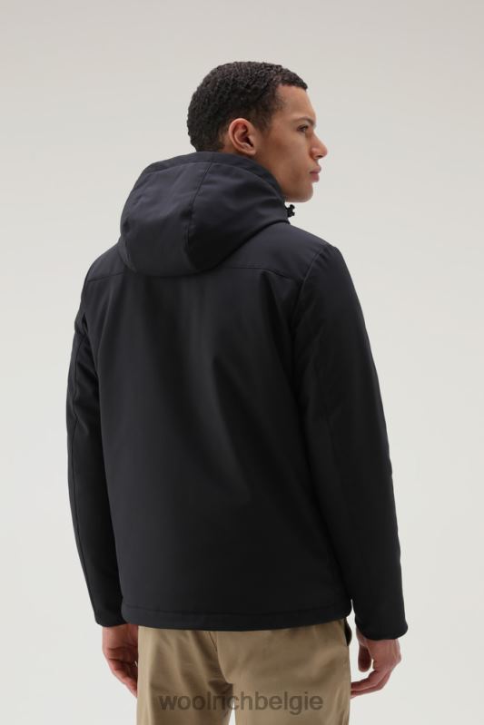 Pacific softshell-jack Woolrich Heren 8TTN0829 zwart kleding