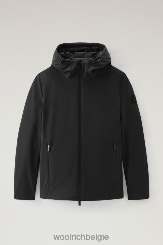 Pacific softshell-jack Woolrich Heren 8TTN0829 zwart kleding