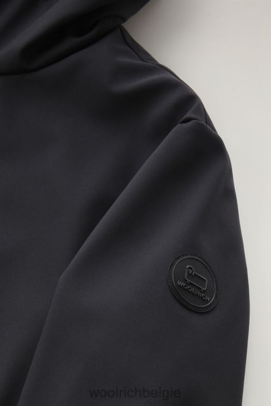 Pacific softshell-jack Woolrich Heren 8TTN0829 zwart kleding