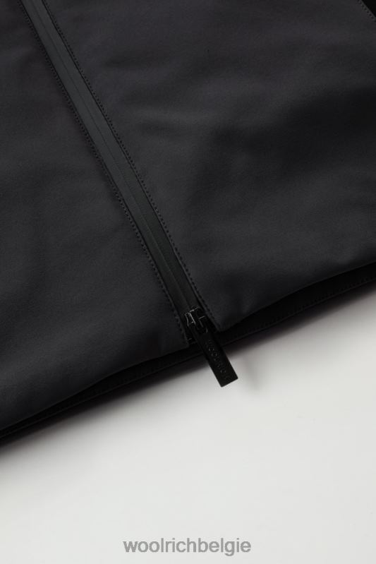 Pacific softshell-jack Woolrich Heren 8TTN0829 zwart kleding