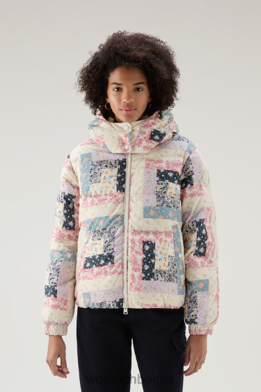 crèmekleurig patchwork