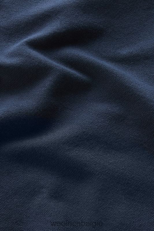 Poloshirt met korte mouwen van stretchkatoenen piquet Woolrich Heren 8TTN0595 Melton blauw kleding
