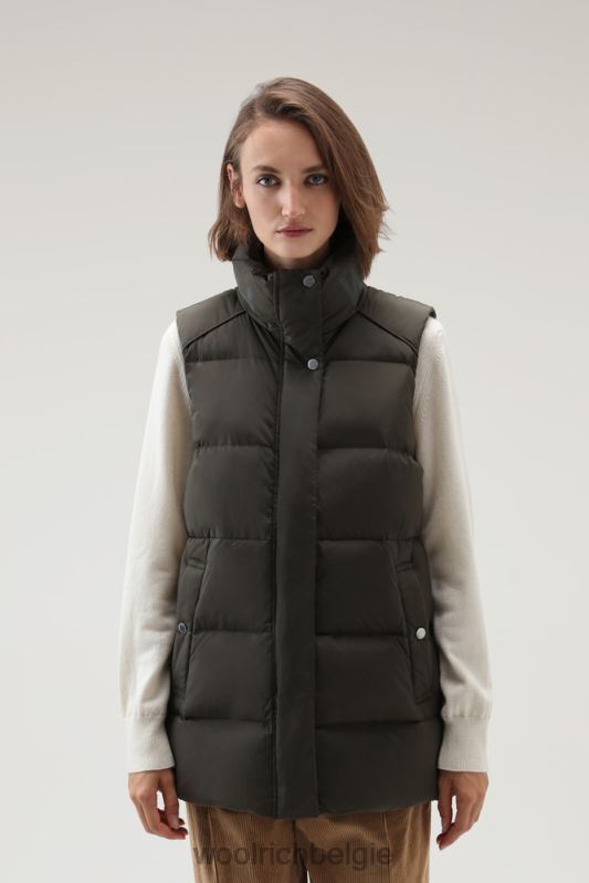 alsea gewatteerd vest Woolrich vrouwen 8TTN0320 donkergroen kleding