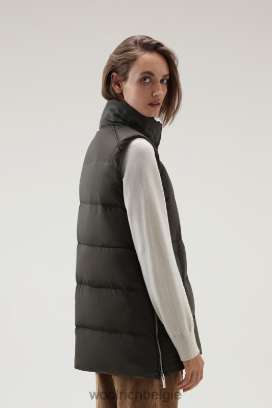 alsea gewatteerd vest Woolrich vrouwen 8TTN0320 donkergroen kleding