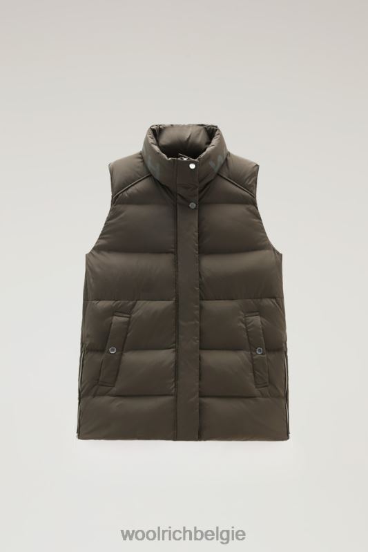 alsea gewatteerd vest Woolrich vrouwen 8TTN0320 donkergroen kleding
