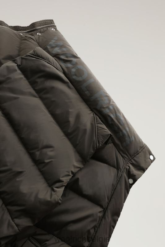 alsea gewatteerd vest Woolrich vrouwen 8TTN0320 donkergroen kleding