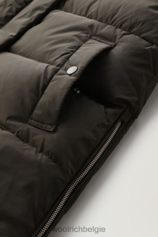 alsea gewatteerd vest Woolrich vrouwen 8TTN0320 donkergroen kleding