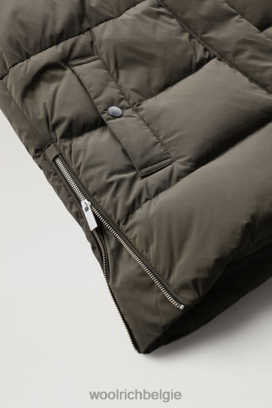 alsea gewatteerd vest Woolrich vrouwen 8TTN0320 donkergroen kleding