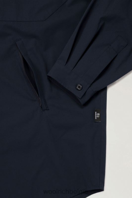 altijd shirt van gerecycled stretchpolyester Woolrich Heren 8TTN0530 marine kleding