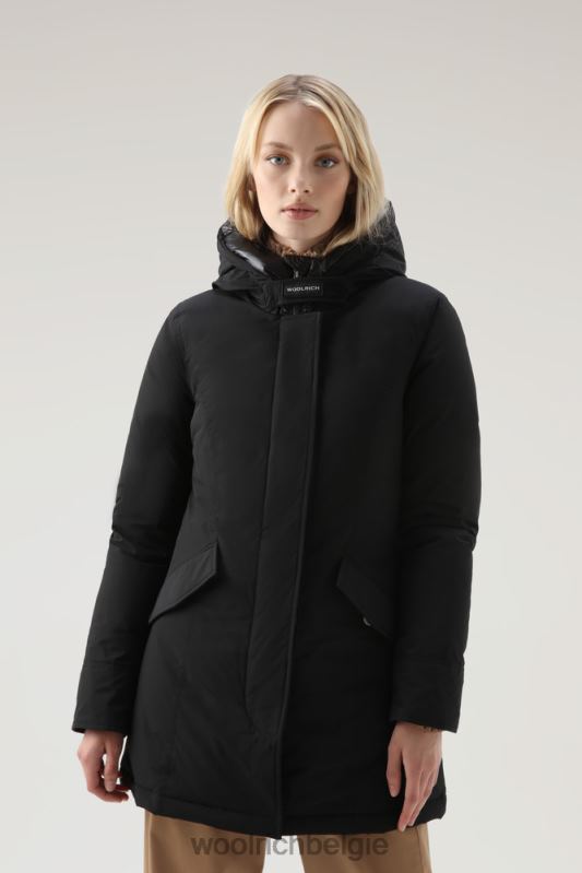 arctische parka met stedelijk tintje Woolrich vrouwen 8TTN0214 zwart kleding