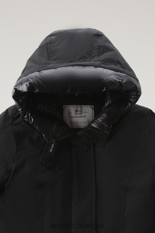 arctische parka met stedelijk tintje Woolrich vrouwen 8TTN0214 zwart kleding
