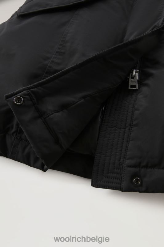 arctische parka met stedelijk tintje Woolrich vrouwen 8TTN0214 zwart kleding