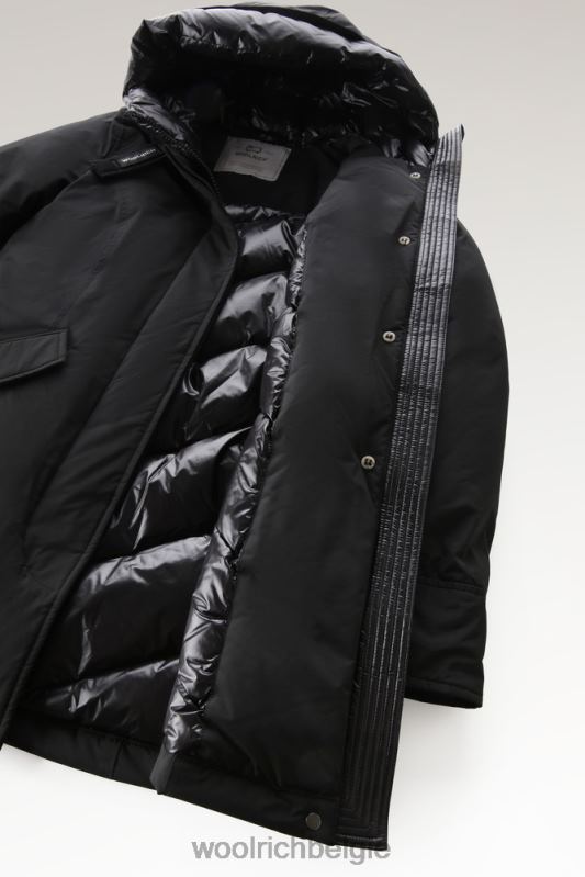 arctische parka met stedelijk tintje Woolrich vrouwen 8TTN0214 zwart kleding