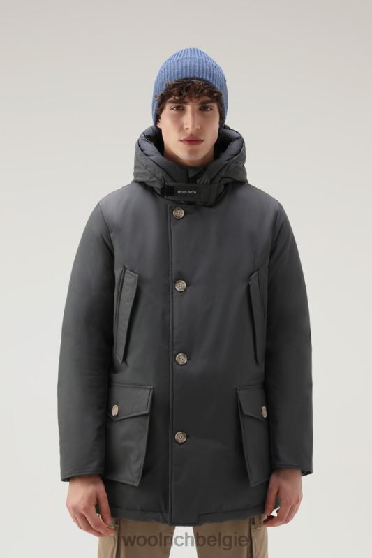 arctische parka van ramar-stof Woolrich Heren 8TTN0855 grijze schaduw kleding