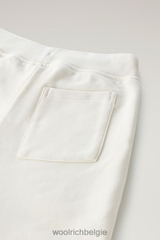 b fleece joggingbroek Woolrich jongens 8TTN0885 melkachtige crème kleding